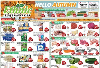 Ethnic Supermarket (Guelph) Flyer October 28 to November 3