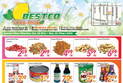 BestCo Food Mart (Etobicoke) Flyer October 28 to November 3