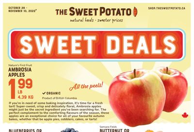 The Sweet Potato Flyer October 28 to November 10