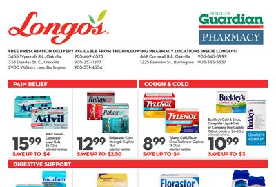 Longo's Pharmacy Flyer October 27 to November 30