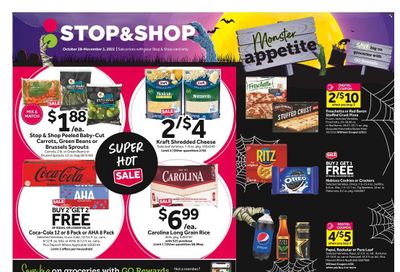 Stop & Shop (NY) Weekly Ad Flyer Specials October 28 to November 3, 2022