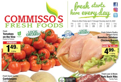 Commisso's Fresh Foods Flyer April 17 to 23