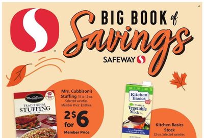 Safeway (CA, HI, OR, WA) Weekly Ad Flyer Specials October 26 to November 27, 2022