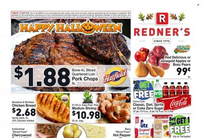 Redner's Markets (DE, MD, PA) Weekly Ad Flyer Specials October 27 to November 2, 2022
