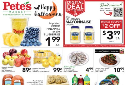Pete's Fresh Market (IL) Weekly Ad Flyer Specials October 26 to November 1, 2022