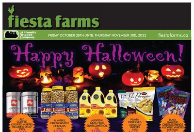 Fiesta Farms Flyer October 28 to November 3