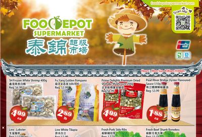 Food Depot Supermarket Flyer October 28 to November 3