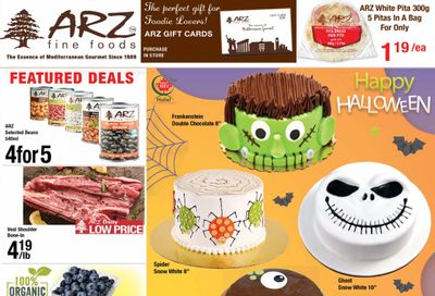 Arz Fine Foods Flyer October 28 to November 3