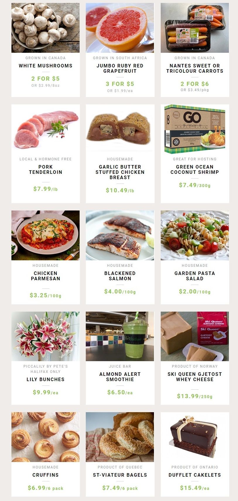 Pete's Fine Foods Flyer October 27 to November 2