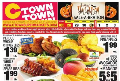 C-Town (CT, FL, MA, NJ, NY, PA) Weekly Ad Flyer Specials October 28 to November 3, 2022