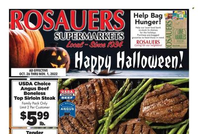 Rosauers (ID, MT, OR, WA) Weekly Ad Flyer Specials October 26 to November 1, 2022