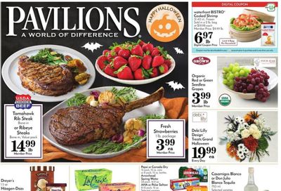 Pavilions (CA) Weekly Ad Flyer Specials October 26 to November 1, 2022