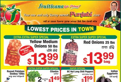 Fruiticana (Greater Vancouver) Flyer October 28 to November 2