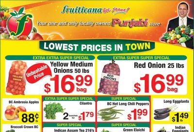 Fruiticana (Kelowna) Flyer October 28 to November 2