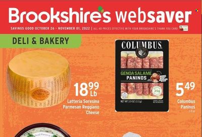 Brookshires (AR, LA, TX) Weekly Ad Flyer Specials October 26 to November 1, 2022