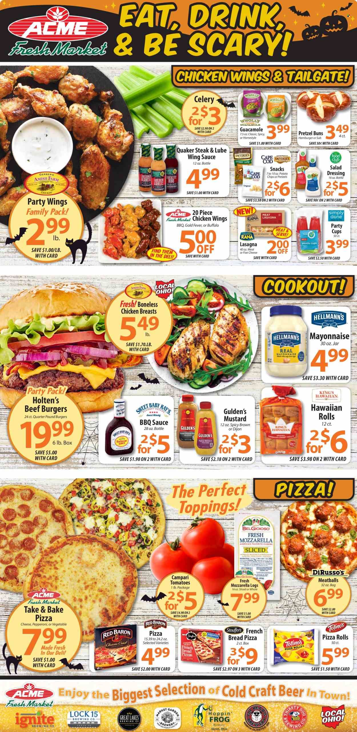 ACME Fresh Market (OH) Weekly Ad Flyer Specials October 27 to November 2, 2022