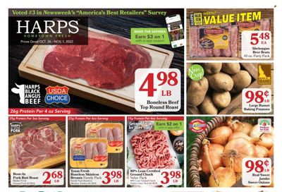 Harps Hometown Fresh (AR) Weekly Ad Flyer Specials October 26 to November 1, 2022