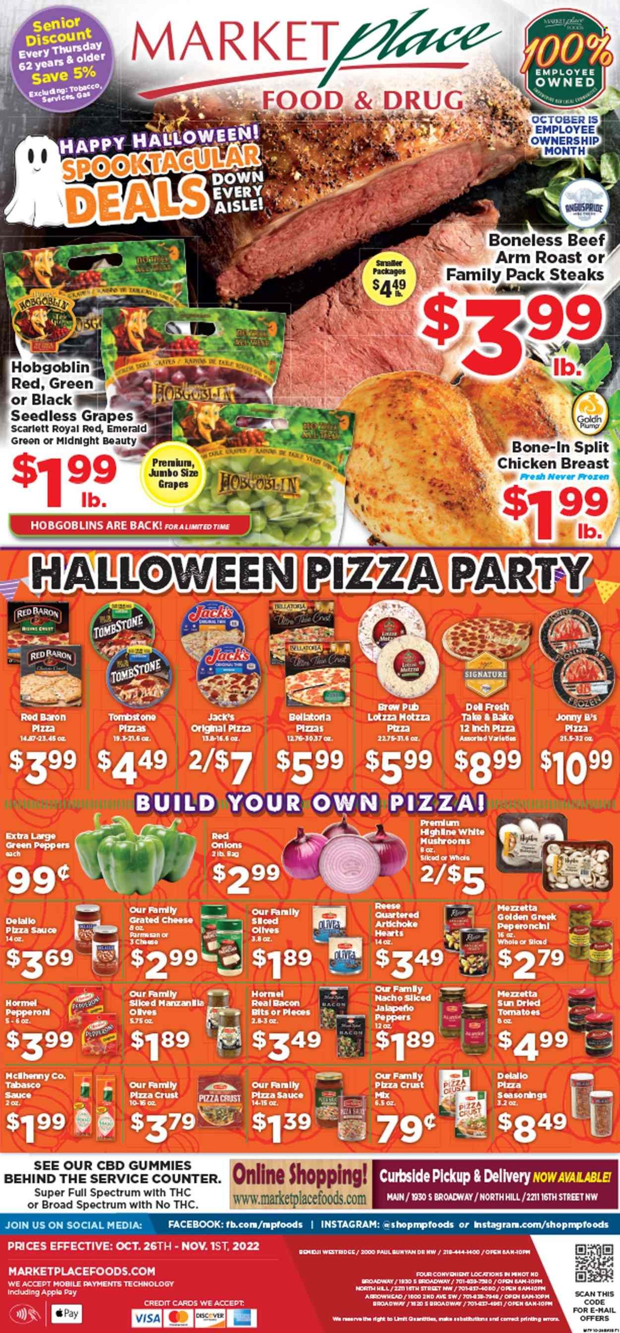 Marketplace Foods (ND) Weekly Ad Flyer Specials October 26 to November 1, 2022