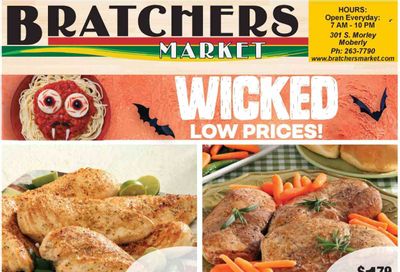Bratchers Market (MO) Weekly Ad Flyer Specials October 26 to November 1, 2022