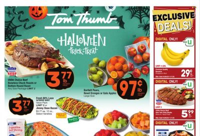 Tom Thumb (TX) Weekly Ad Flyer Specials October 26 to November 1, 2022