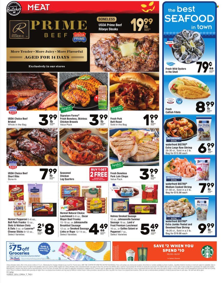 Tom Thumb (TX) Weekly Ad Flyer Specials October 26 to November 1, 2022