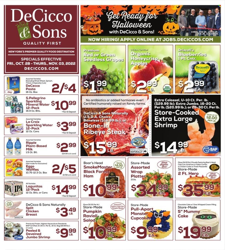 DeCicco & Sons (NY) Weekly Ad Flyer Specials October 28 to November 3, 2022