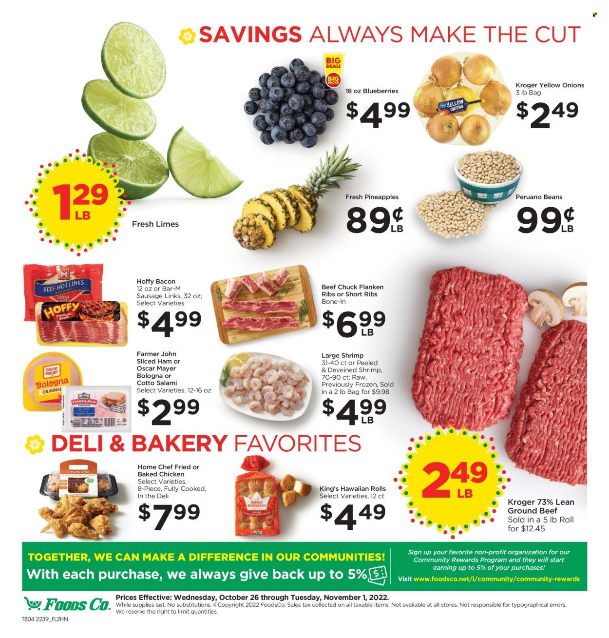 Foods Co (CA, OH, VA) Weekly Ad Flyer Specials October 26 to November 1, 2022