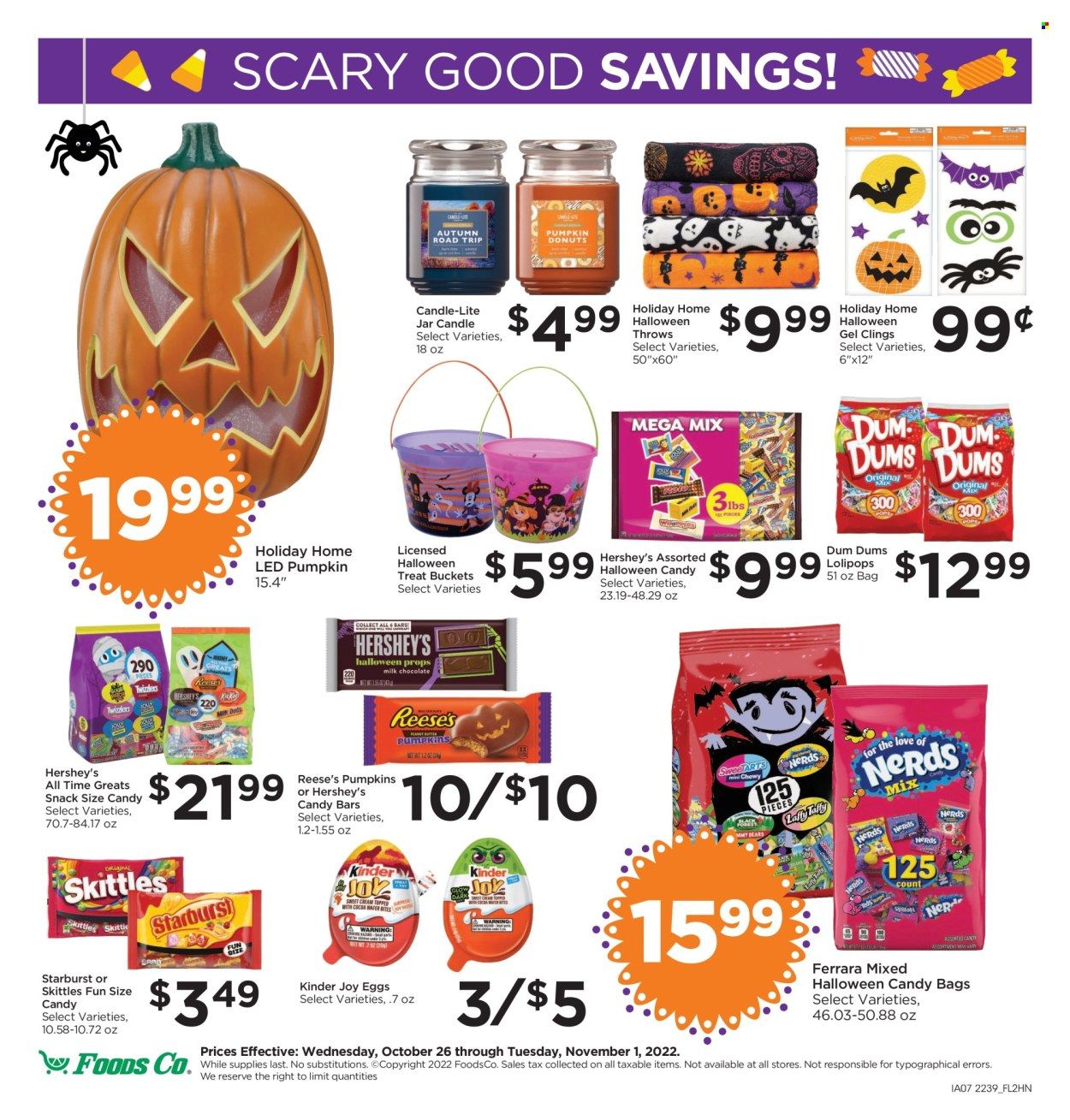 Foods Co (CA, OH, VA) Weekly Ad Flyer Specials October 26 to November 1, 2022