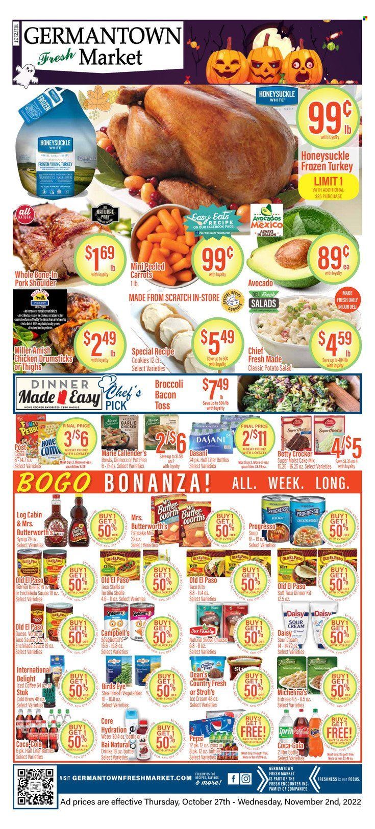 Germantown Fresh Market (OH) Weekly Ad Flyer Specials October 27 to November 2, 2022