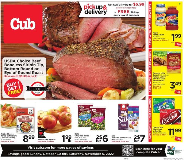 Cub Foods (MN) Weekly Ad Flyer Specials October 30 to November 5, 2022