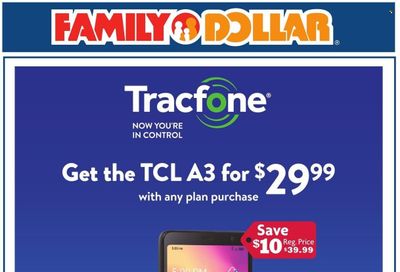 Family Dollar Weekly Ad Flyer Specials October 1 to November 30, 2022