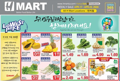 H Mart (ON) Flyer April 17 to 23