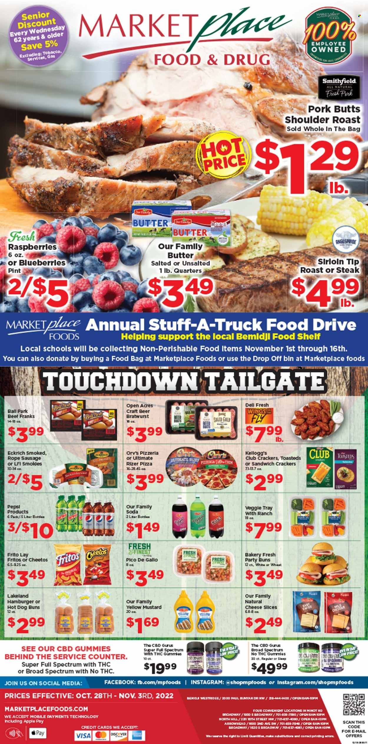Marketplace Foods (MN) Weekly Ad Flyer Specials October 28 to November 3, 2022