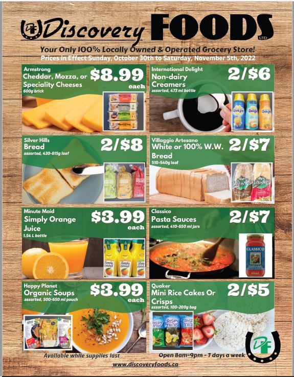 Discovery Foods Flyer October 30 to November 5