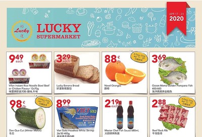 Lucky Supermarket (Edmonton) Flyer April 17 to 23