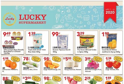 Lucky Supermarket (Calgary) Flyer April 17 to 23