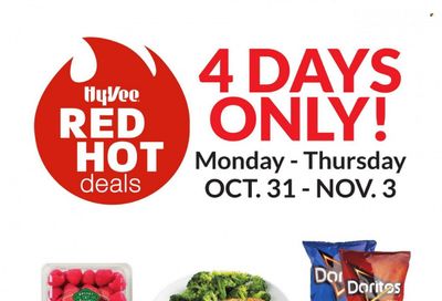 Hy-Vee (IA, IL, MN, MO, SD) Weekly Ad Flyer Specials October 31 to November 3, 2022