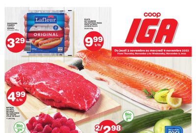 Coop IGA Flyer November 3 to 9