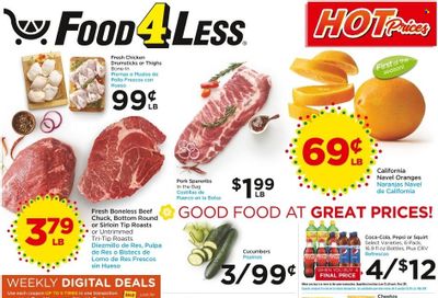 Food 4 Less (CA) Weekly Ad Flyer Specials November 2 to November 8, 2022