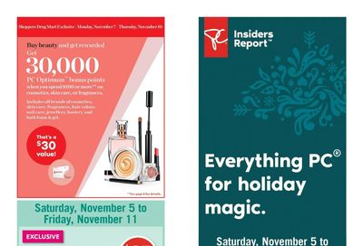 Shoppers Drug Mart (ON) Flyer November 5 to 11