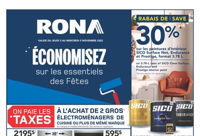 Rona (QC) Flyer November 3 to 9