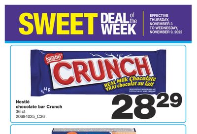 Wholesale Club Sweet Deal of the Week Flyer November 3 to 9