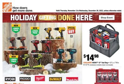 Home Depot (ON) Flyer November 3 to 9