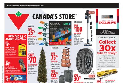 Canadian Tire (ON) Flyer November 4 to 10