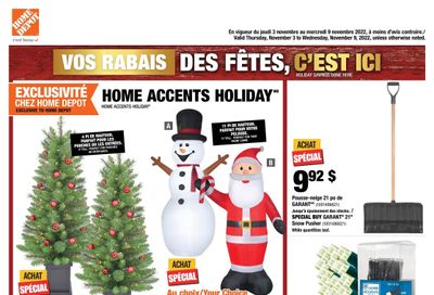 Home Depot (QC) Flyer November 3 to 9