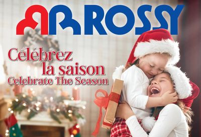 Rossy Celebrate The Season Flyer November 3 to December 24