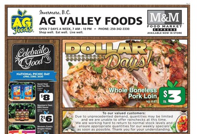 AG Foods Flyer April 17 to 23