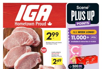 IGA (West) Flyer November 3 to 9