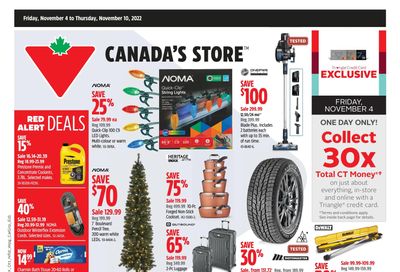 Canadian Tire (West) Flyer November 4 to 10