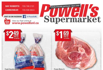 Powell's Supermarket Flyer November 3 to 9